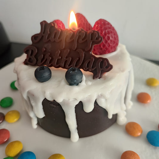 Birthday Cake Handmade Soy Candle